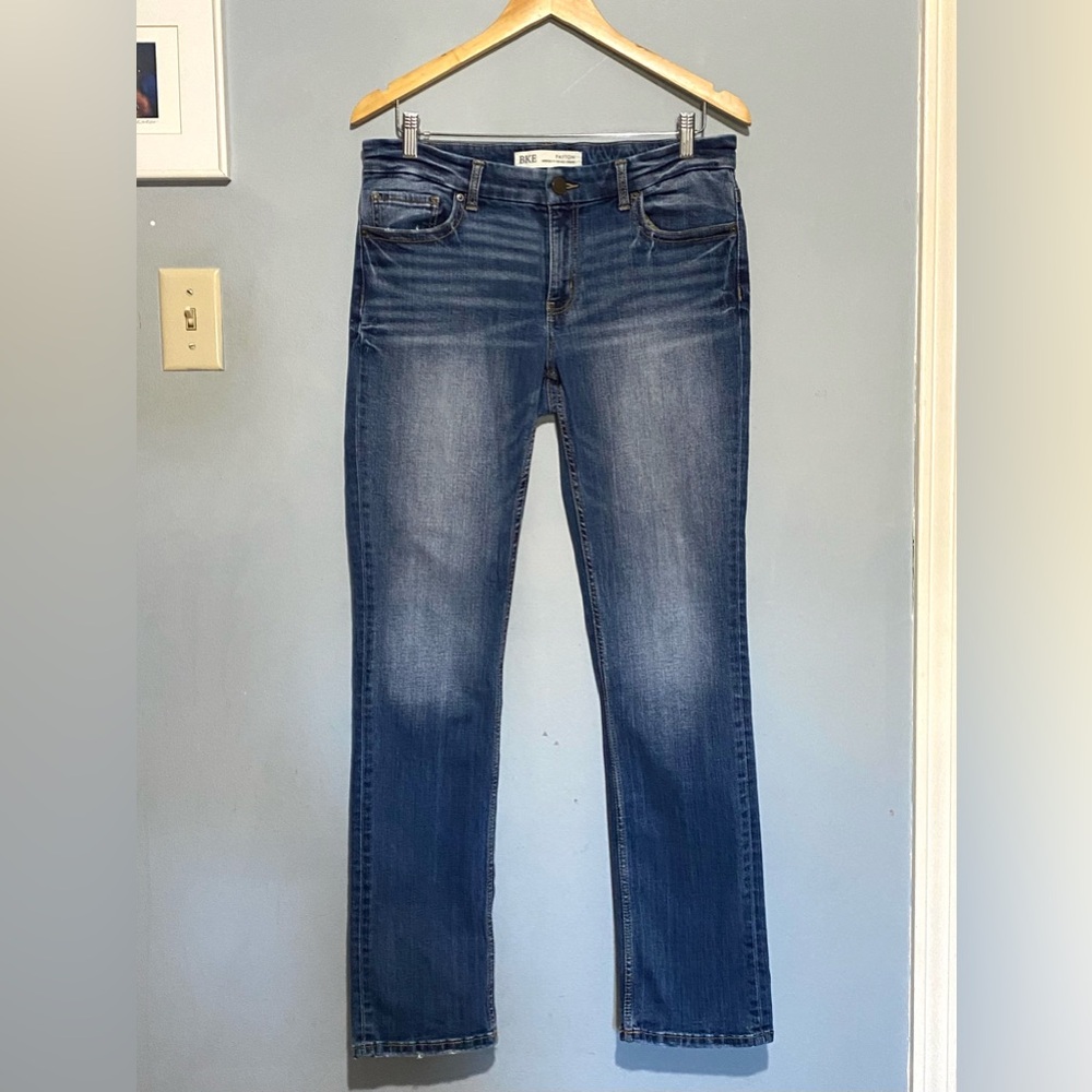 BKE Payton Universal Mid Rise Straight Leg Jeans size 32